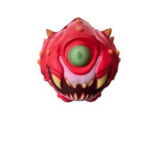 Bethesda DOOM Cacodemon Foam Stress Ball Toy Loot Crate 2020 Red Demon Gamer
